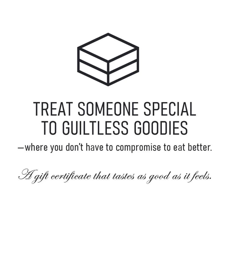 Guiltless Goodies Gift Certificate