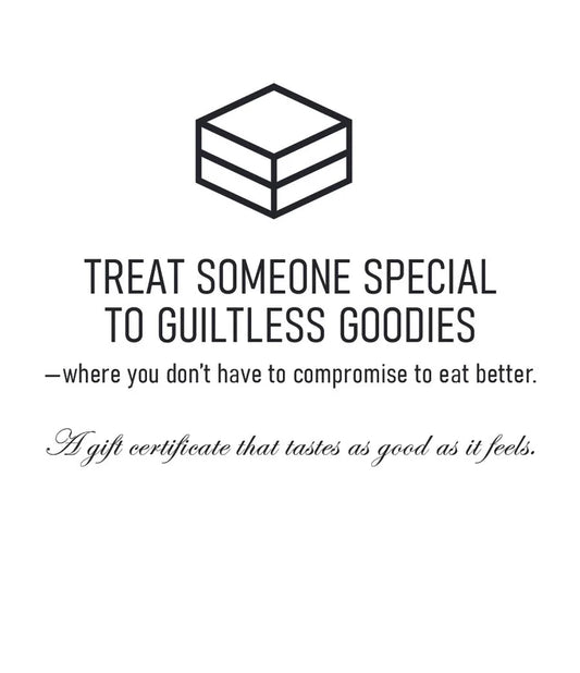 Guiltless Goodies Gift Certificate